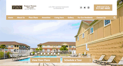 Desktop Screenshot of homeispebblebrookvillage.com